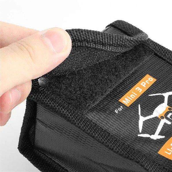 For DJI Mini 3 Pro Mini 4 Pro Drone LiPo Battery Safe Bag