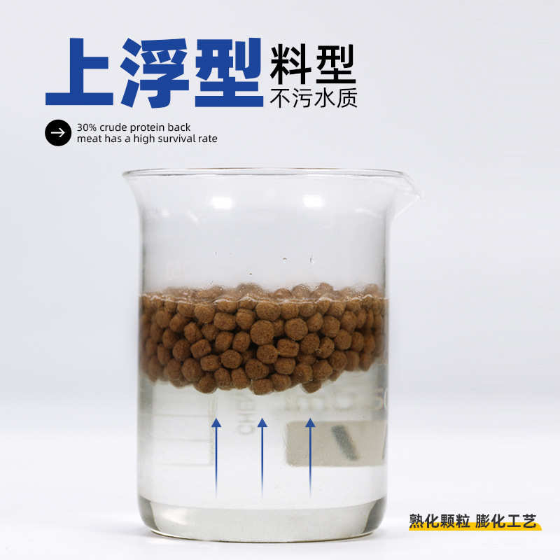 螺旋藻36粮观赏鱼厂家40斤鱼锦鲤批发20kg锦鲤直销蛋白鱼饲料色扬