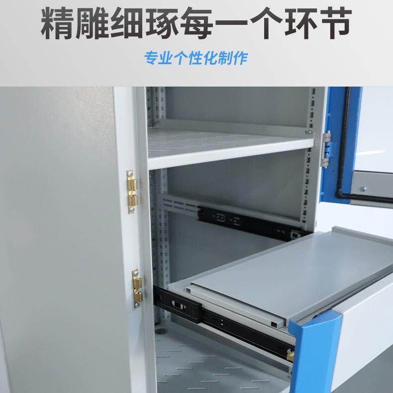 斯纳赛仿威图PC电脑柜不锈钢电脑控制柜电气工控网络机柜非标