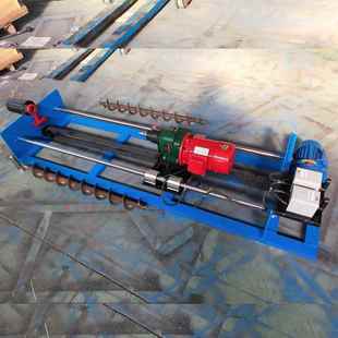 全自动液压过路钻孔机非开挖自来水穿越打孔机双链条水钻顶管机