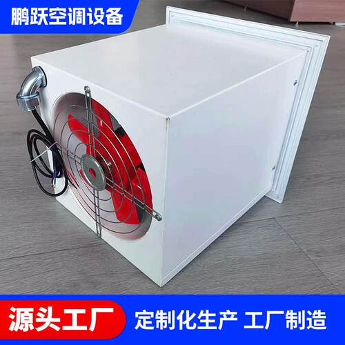 方形壁式轴流风机低噪音边墙风机工业带百叶储能防爆型风机