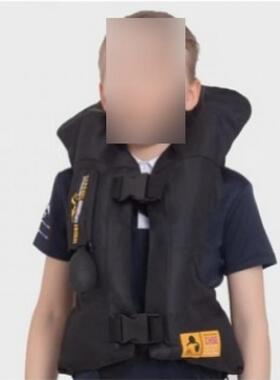 JR儿童骑马防护服马术充气护甲骑马背心缓解冲击力度马术用品跨境
