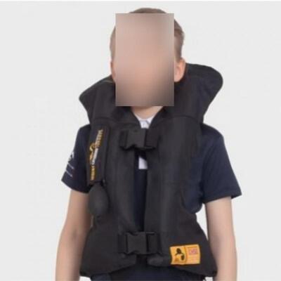 JR儿童骑马防护服马术充气护甲骑马背心缓解冲击力度马术用品跨境