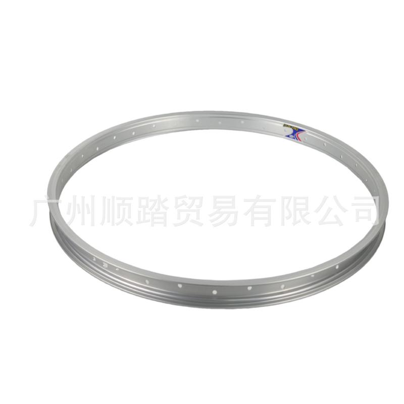 24寸*1.75加厚全铝车圈铝圈自行车24x1.5/1.75折叠车前后轮组轮毂