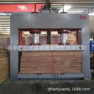 复合木门冷压机自动保压 加长加宽蜂窝芯板冷压机50吨双缸液压式