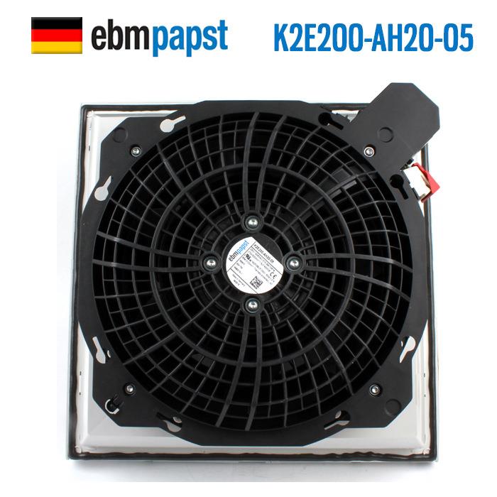 ebm官方授权K2E200-AH20-05 230V SK 3243.100机柜散热风扇