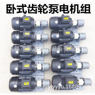 40齿轮泵CB B40 B50 WBZ 油泵电机组装 B63JZ卧式 置2.2KW3KW