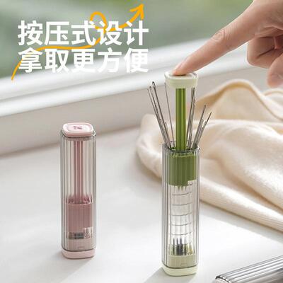 New Magnetic Press-in Storage Needle Bottle, Various Sizes o