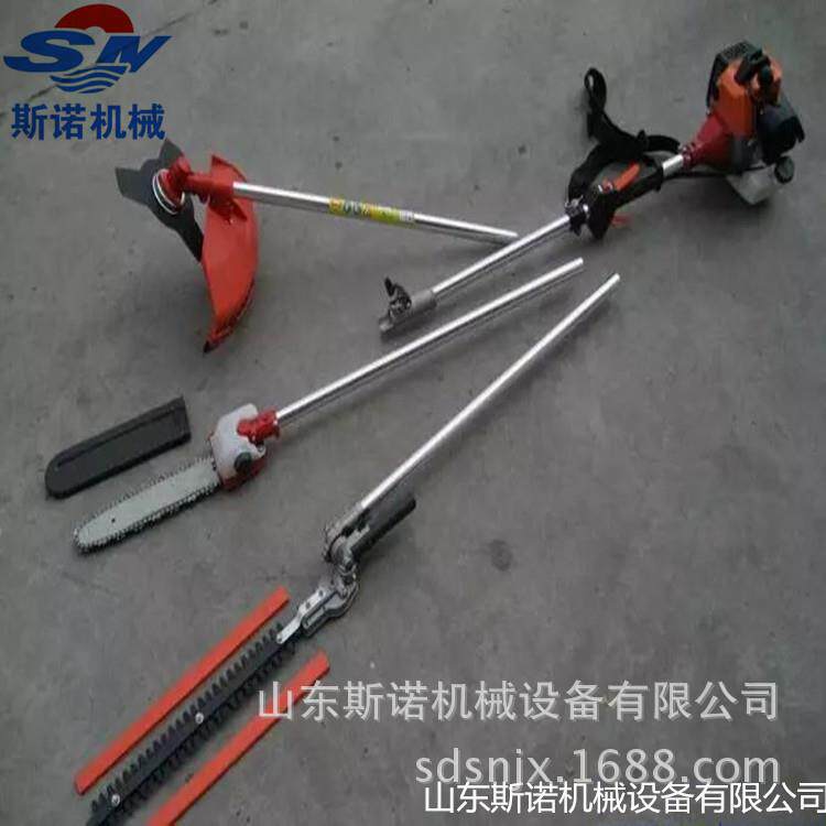 园林修剪工具四冲程高枝油锯 可加长充电式电动高枝锯 高空修枝锯