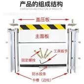 防洪挡板铝合金防汛挡水板地下车库防水不锈钢防水墙挡鼠板闸