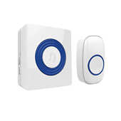 富盈星闪光震动无线门铃聋哑人残联闪光无线门铃残障闪光振动门铃