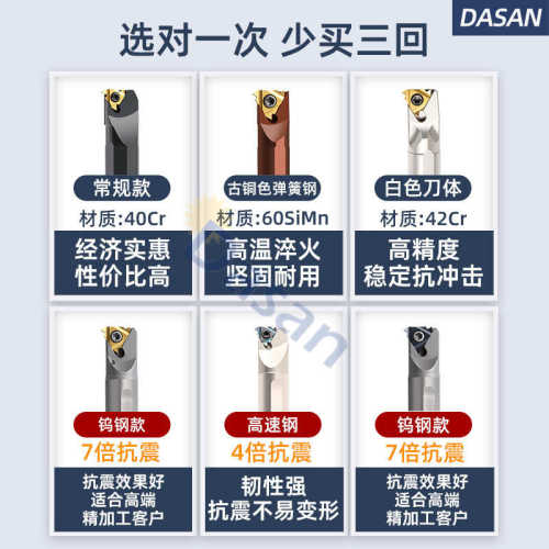 钨钢防震内螺纹刀杆SNR0016Q16抗震内孔牙刀SNL0020R16挑丝刀杆