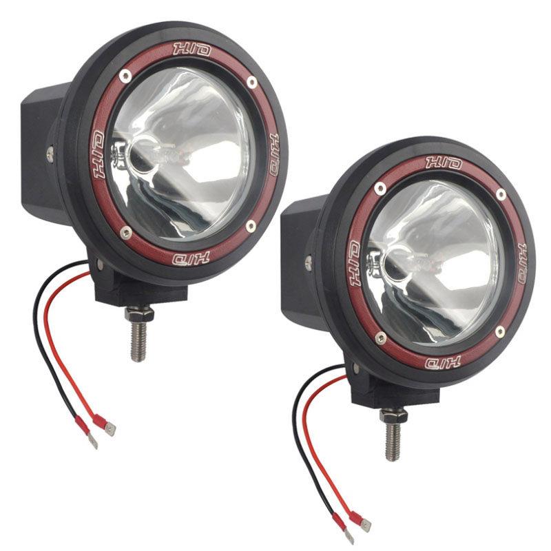 汽车HID氙气疝气射灯越野车 氙气灯4X4改装探照灯船用射灯12V24V