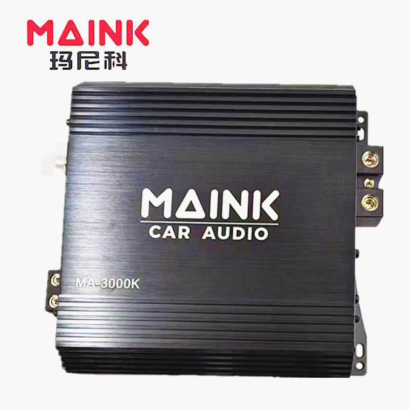 D类大功率车载单路数字双音圈超重纯低音专推无源低音炮功放3000w