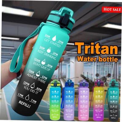 1000ML Tritan Outdoor water bottle Sports cup Gym shake cup1
