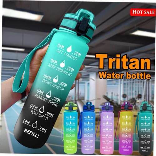 1000ML Tritan Outdoor water bottle Sports cup Gym shake cup1