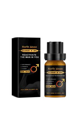 North Moon Men's Care Essential Oil Moisturizing Massage Oil