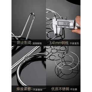 蒸架10cm迷你蒸架8cm迷小不锈钢电饭锅高压锅高脚隔水蒸菜