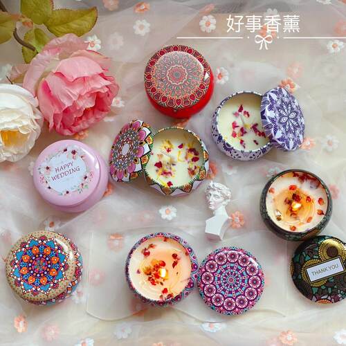 non-smoking, scented glass candles candle smokeless 香薰蜡烛