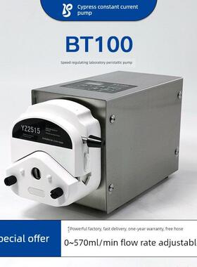 BT100实验室蠕动泵小型抽水泵高精度计量精密进样泵恒流给料泵