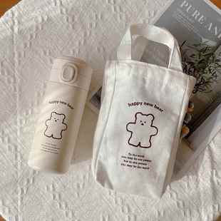 高颜值女孩儿童女生初中生水杯 保温杯瓶冬季小学生ins风可爱杯子