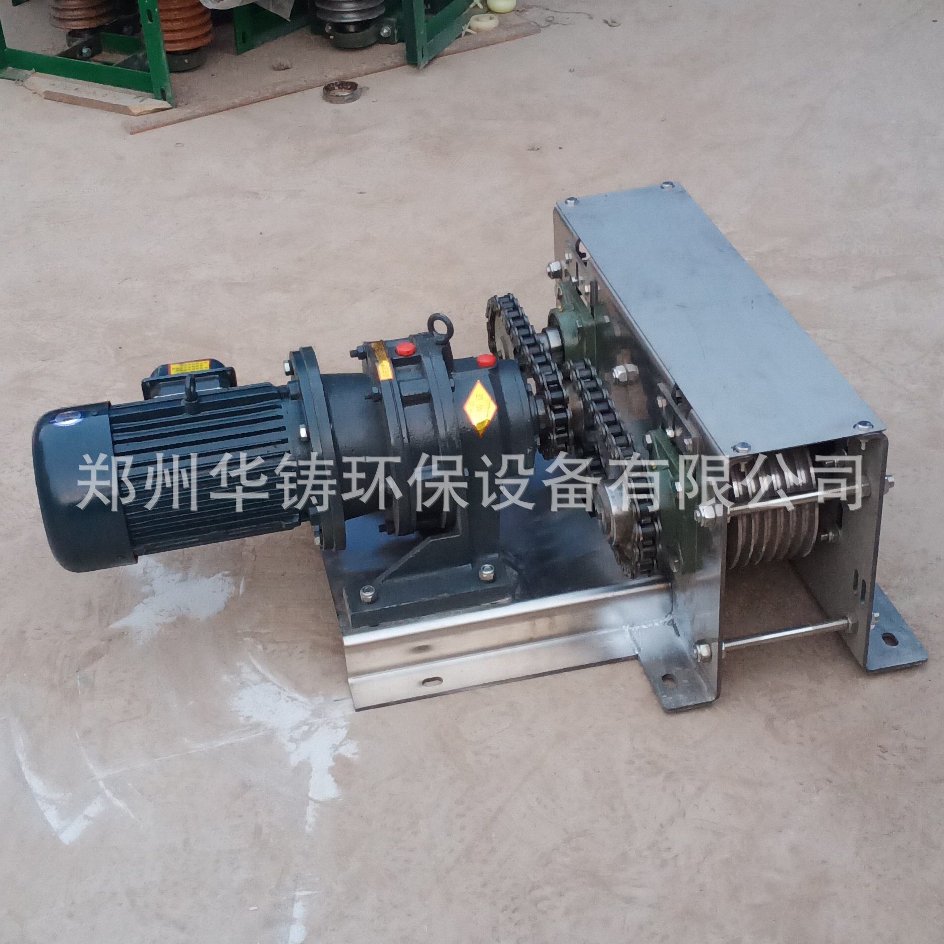 养牛刮粪机不锈钢刮板清粪机牛场养殖猪场鸡舍一拖二鸡鸭鹅清粪机