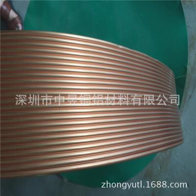 TP2空PBH调紫铜管/8/106/21mm液压铜管制脂冷无油脱黄铜套管