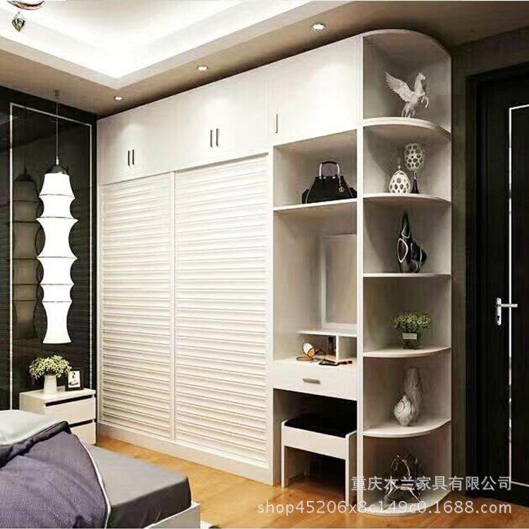 木兰家具全房家具厂家一站式衣柜现代简约推拉门平开门
