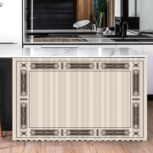 厨房柜子遮挡帘布橱柜遮挡帘厕所门帘储物柜防尘帘子免打孔滑轨