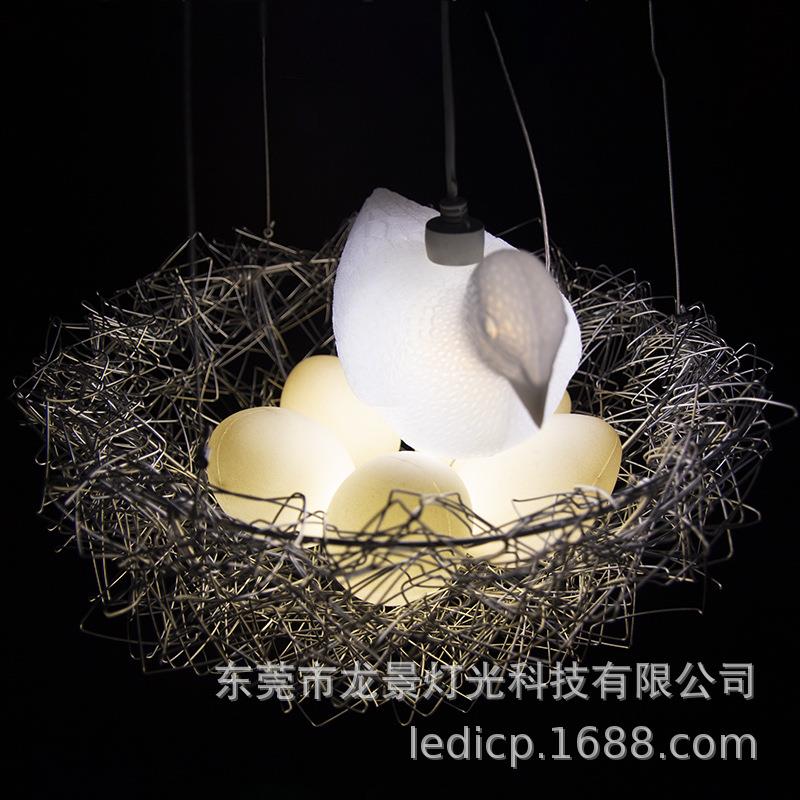 LED鸟巢灯 鸟巢景观灯户外树木装饰灯鸟巢鸟蛋小鸟装饰亮化景观灯
