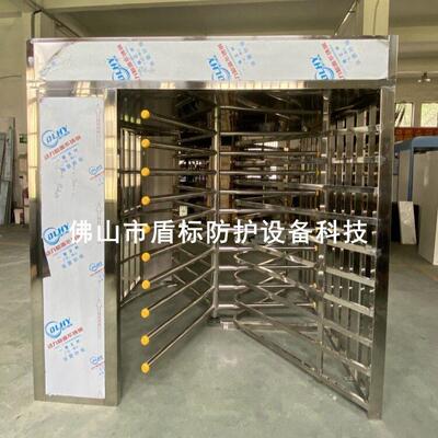 无人值守全栅栏旋转道闸 火车站 机场出入口对旅客向通行管理