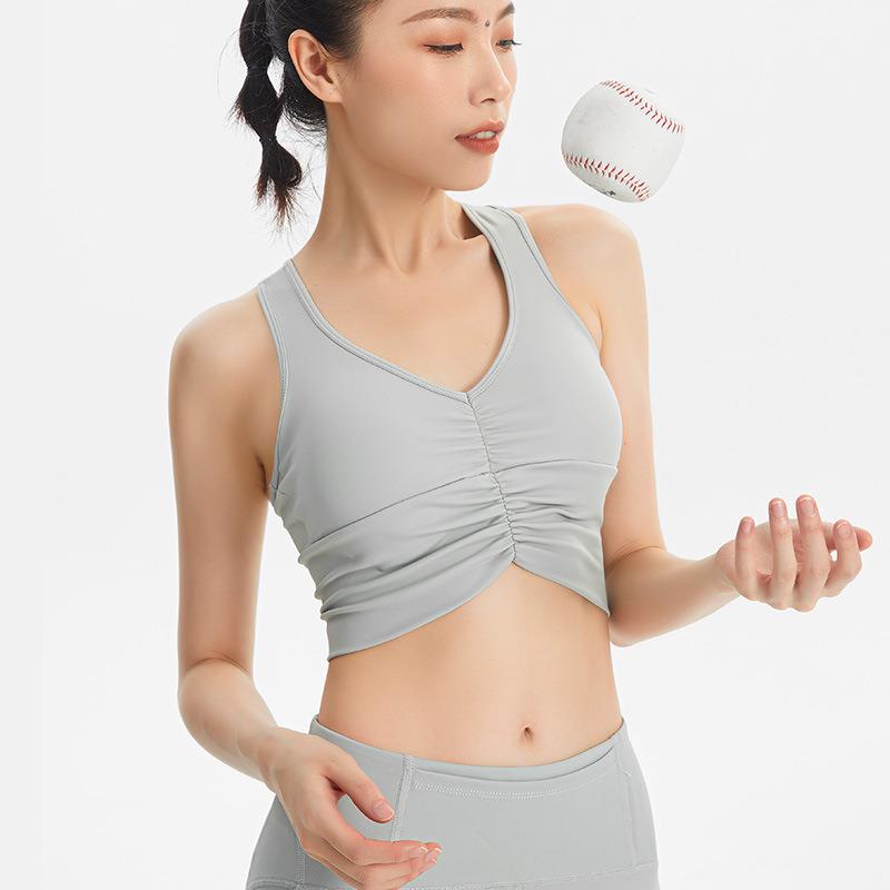 vest fitness and running wear outdoor shaped and gathered