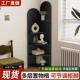 角柜转角柜简多层小边户型阳台圆弧置物三柜墙400角柜墙极角柜展