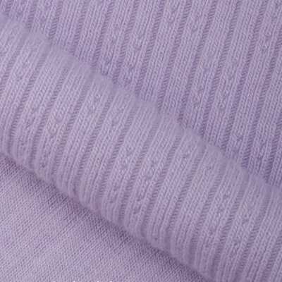 现货280g美粒棉RC氨纶混纺柔软单面提花罗纹布坑条打底针织面料