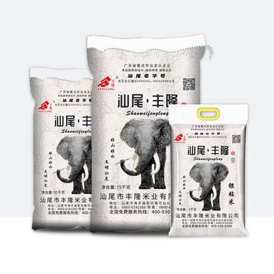 丰隆米业大象银粘米袋装细粒长海丰新米5斤一级广东大米