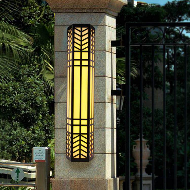 外户外云石壁灯防水酒店室外小灯楼盘墙庭院灯具工灯HY-YSBD-程区