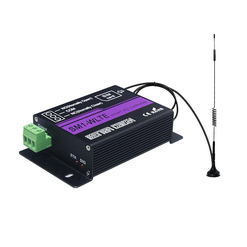 路灯智能遥控开关水泵4G全网通一路二路手机APP控制器SM1-WLTE