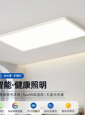 顶leSM-313d显指8光谱吸灯现全代简9约卧室客厅灯全屋灯具客厅大