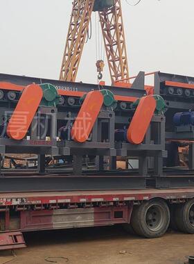 1580泥石分离机土石分离机器多级联动滚轴筛黏土黏泥筛分设备