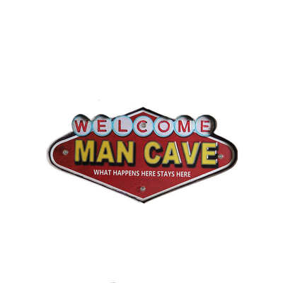 loft美式复古铁艺壁饰LED灯墙饰咖啡店酒吧家居个性装饰品铁皮画