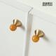 晴天娃娃 水晶黄铜拉手衣柜门抽屉把手把手整体橱柜金色黄铜轻奢