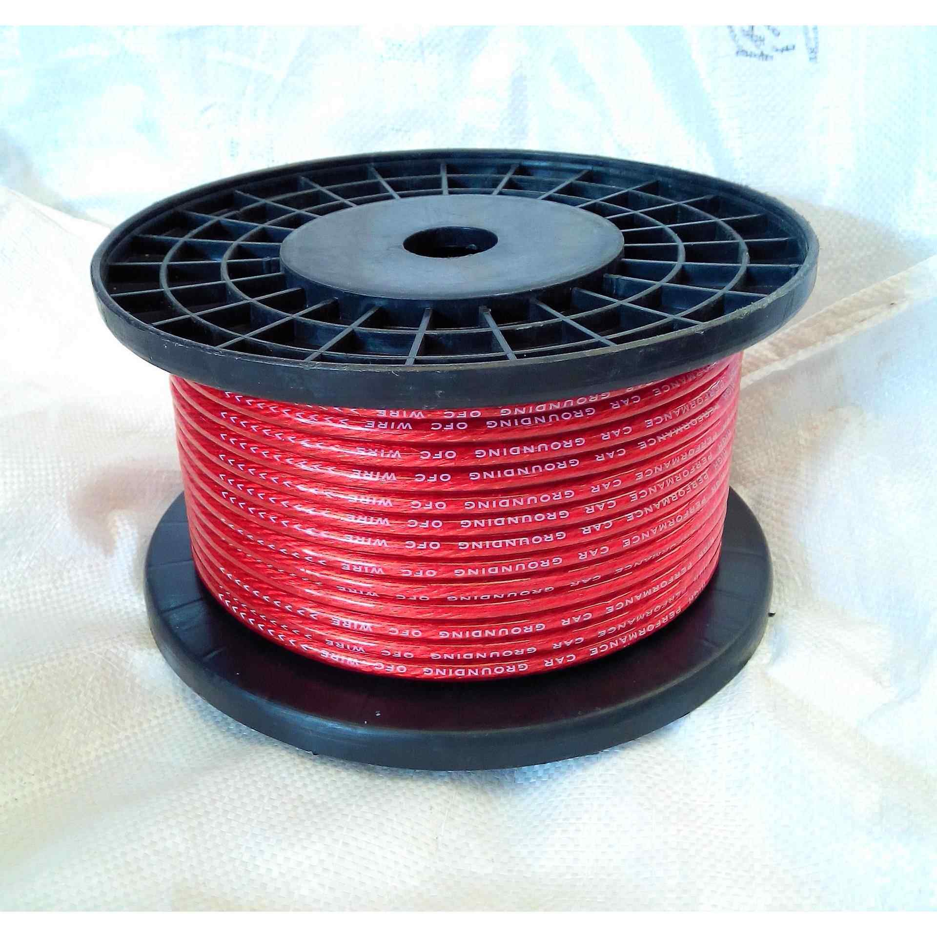 供应汽车8GA音响电源线 功放改装电源线 车载改装音响线材