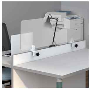 挡风板遮光板办公室桌面屏风防直吹空调风挡板工位透明遮阳挡风