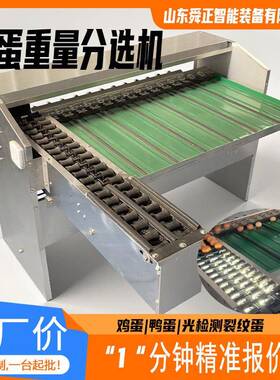 鸡蛋鸭蛋分级机全自动蛋类分大小蛋品电子分拣机鸡蛋重量分选机