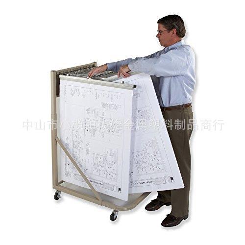 榄雄SS5026TA5金026工程图纸架A资0图纸挂架图纸料架晒图架收收纳