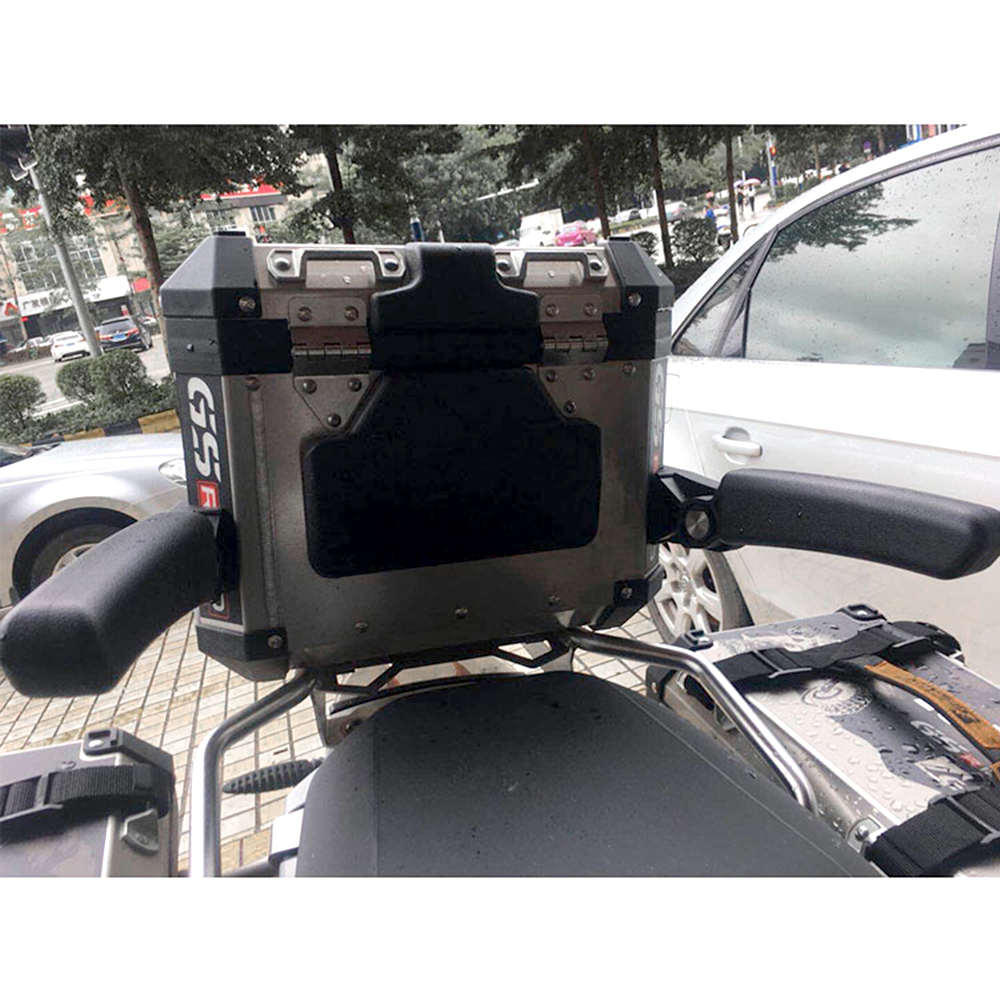 通用r1200adv箱狼车尾铝合金扶手护手雪改装摩托拉力通用型车后座
