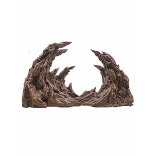 鱼缸石头造景石松皮石空灵山谷青龙石大峡谷山峰成品骨架套餐