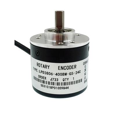 直销LPD3806-400BM-G5-24CNPN脉冲6mm轴AB相增量式光电旋转编码器