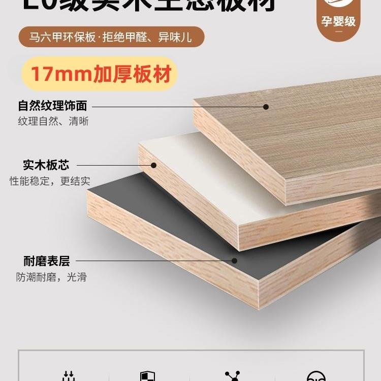 实木书柜实木书架落地置物架家用客厅储物收纳柜简易书柜带门