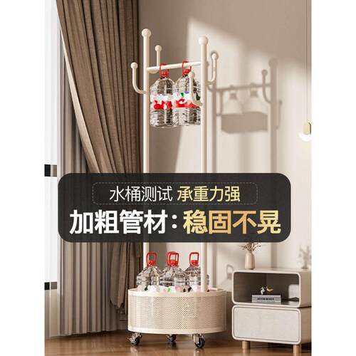 挂衣架落地卧室内家用简易衣帽架可移动晾衣架结实耐用床头收纳架